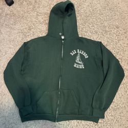 Vintage 70s Hoodie Bar Harbor Maine (M)