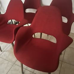 Midcentury Modern Design Chairs Set