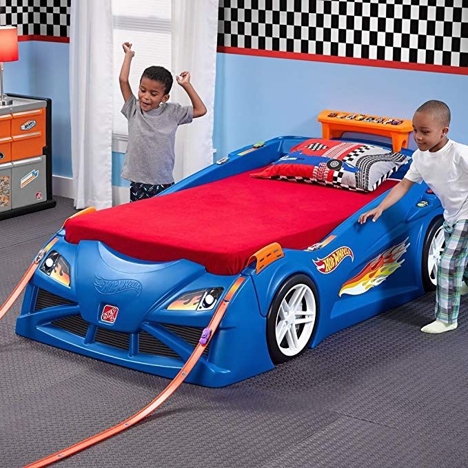 Step2 hot wheels toddler to twin bed