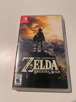 Nintendo Switch- Zelda Breath of the Wild