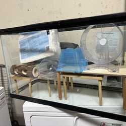 🐹 Complete Hamster Tank Setup – Spacious 29 Gallon Habitat with Accessories! 🐾