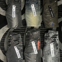 $100 Purple Jeans