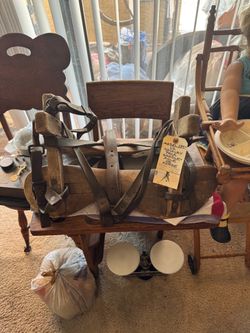 Wooden saddle model 1857, US Calvary pack saddle