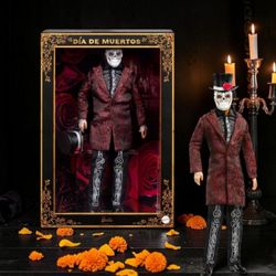 Limited Edition Barbie Signature Dia De Muertos 2026 Ken Doll