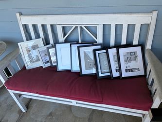 Lot of Picture Frames Black and White