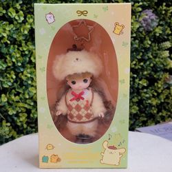 Sanrio X Little Mimi Pompompurin Key Ring Doll