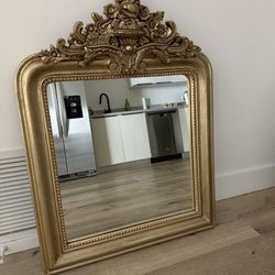 RH Modern Louis Philippe Mirror - Gold 34" x 56" 