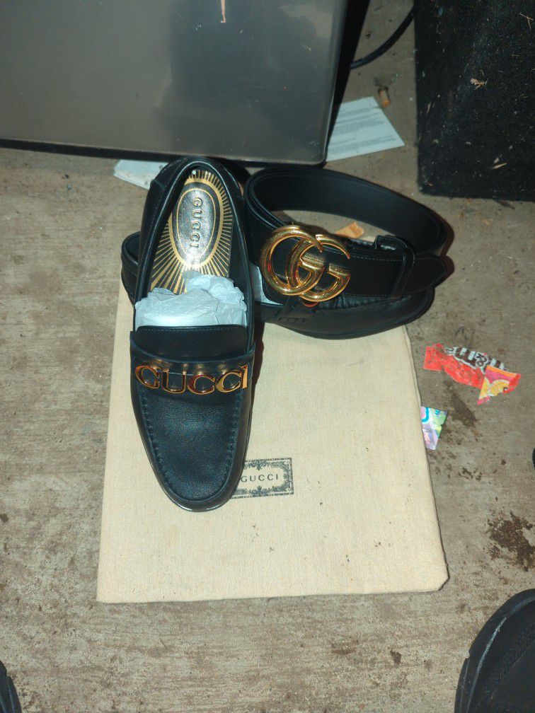 Gucci Shoes And Belt
