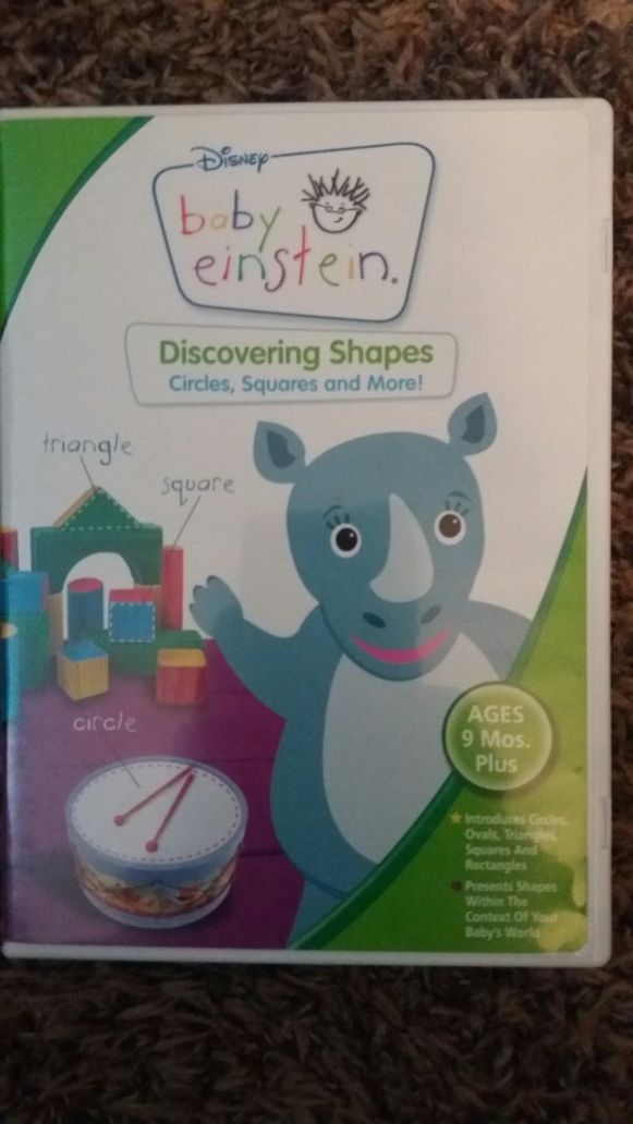 Disney's BABY EINSTEIN Discovering Shapes (DVD)