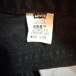 BLACK LEVIS