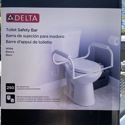 Toilet safety bar