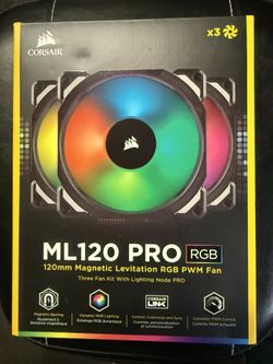 Corsair ML120 Pro RGB Fans 3 Fan Kit
