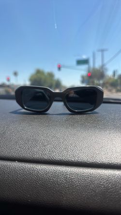 Prada glasses, gray