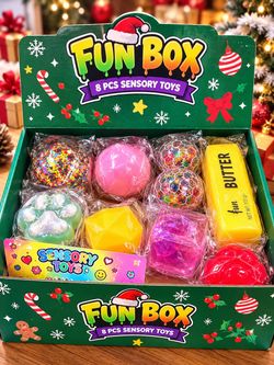 Fun Box 8-Piece Sensory squishy Set