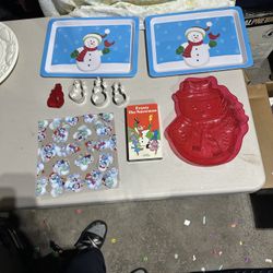 Various Christmas and Thanksgiving Items 