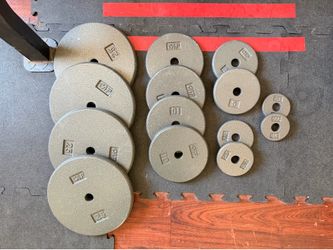 Standard Weight Plate Set 157.5lb (1” inch plates)