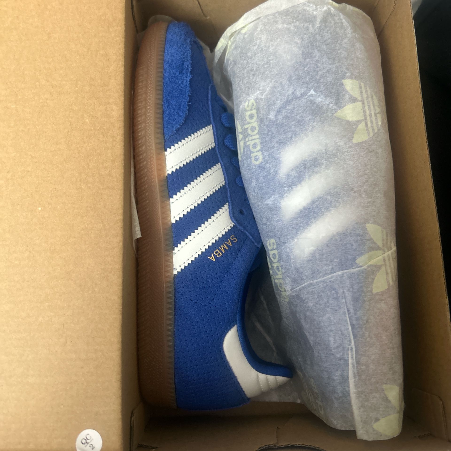 adidas sambas blue og