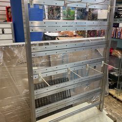 6 level Clear Display with 2 drawers