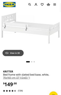 IKEA Kritter Bed