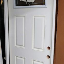 34x80 Fiberglass Exterior Door Left Hand, Special Order Door Available Now 