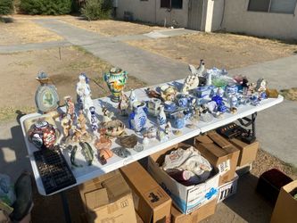 Vintage antique collectibles knickknacks a lot of stuff