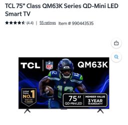 TCL 75”