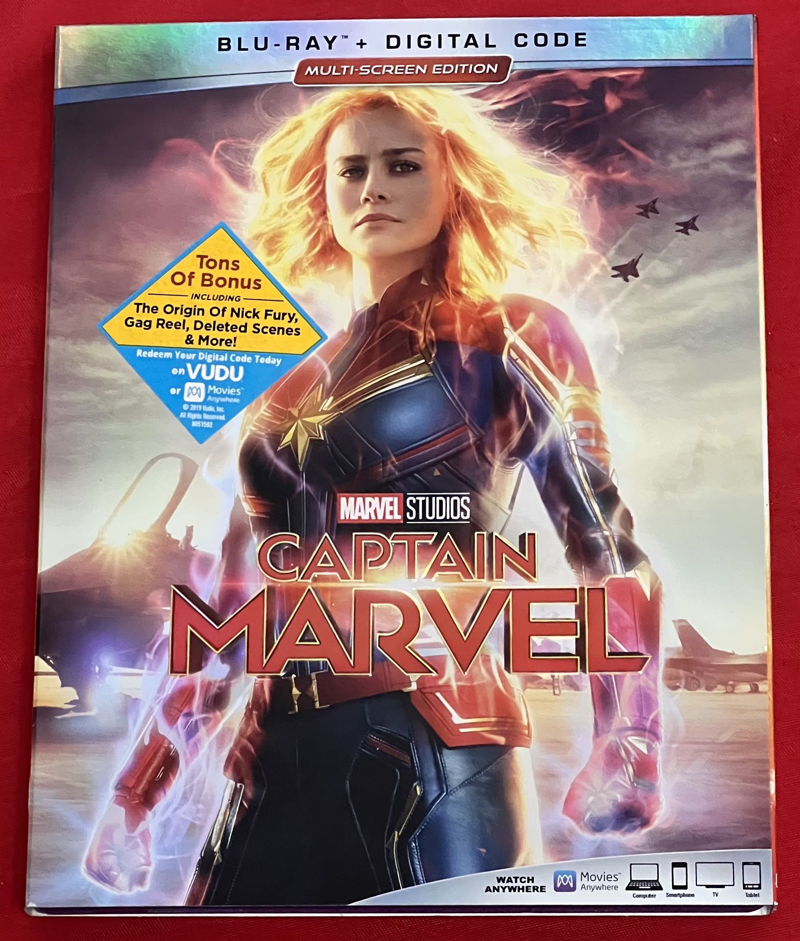 Captain Marvel Blu-Ray