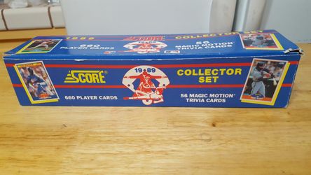 1989 Score Collectors Set Baseball Trading Cards