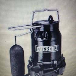Everbilt 3/4 HP Pro Snap Action Sump Pump 