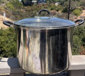 McSunley 21.5-Quart Prep-N-Cook Stainless Steel Water Bath Canner pot