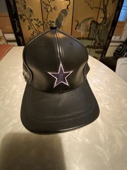 DALLAS COWBOYS LEATHER CAP