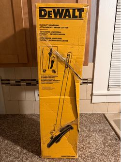 Dewalt universal attachment brush cutter