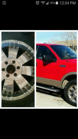 Truck and rims