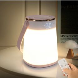 Baby Night Light,Nursery Light for Kids Breastfeeding and Sleep Aid USB Rechargeable Remote-Controlled Nursery Night Light with Timing and Temperature