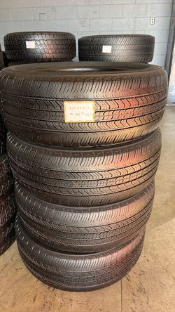 🛞SET OF 4 USED TIRES🛞 225/65/17 MICHELIN •INSTALLED/BALANCED•