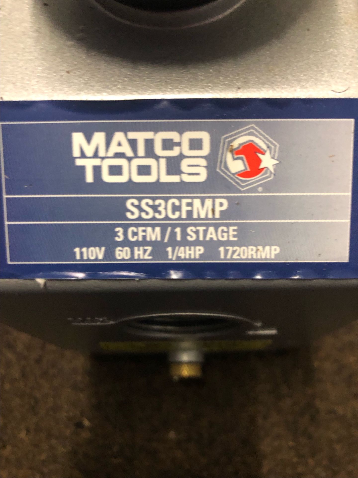 Matco Vacuum pump