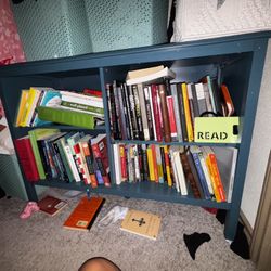 Cool Blue Bookshelf Bookcase