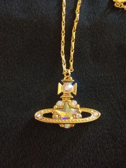 Vivienne Westwood Astrid Star Orb Necklace