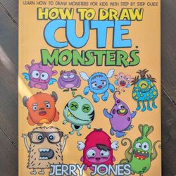 How To Draw Cute Monsters Step-by-step Guide Book