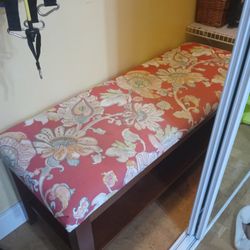 Seating Bench With Shelf