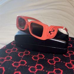 Gucci Red Sunglasses Women’s 