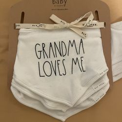 Rae Dunn Infant Bibs 