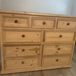 Solid Wood Dresser