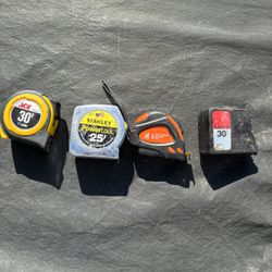 Tape Measures 3$  Each