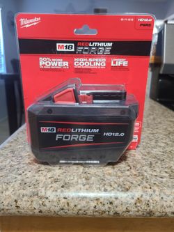 Milwaukee M18 RedLithium Forge HD12.0 Battery