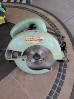 Circular saw vintage