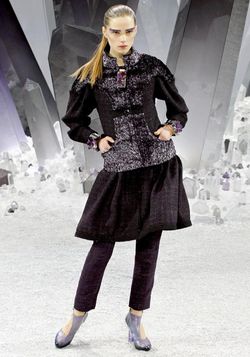 CHANEL 3-Collection Fall-Winter 2012/13 Wool Tweed Dress Sz:34 Retail $4,610 NEW