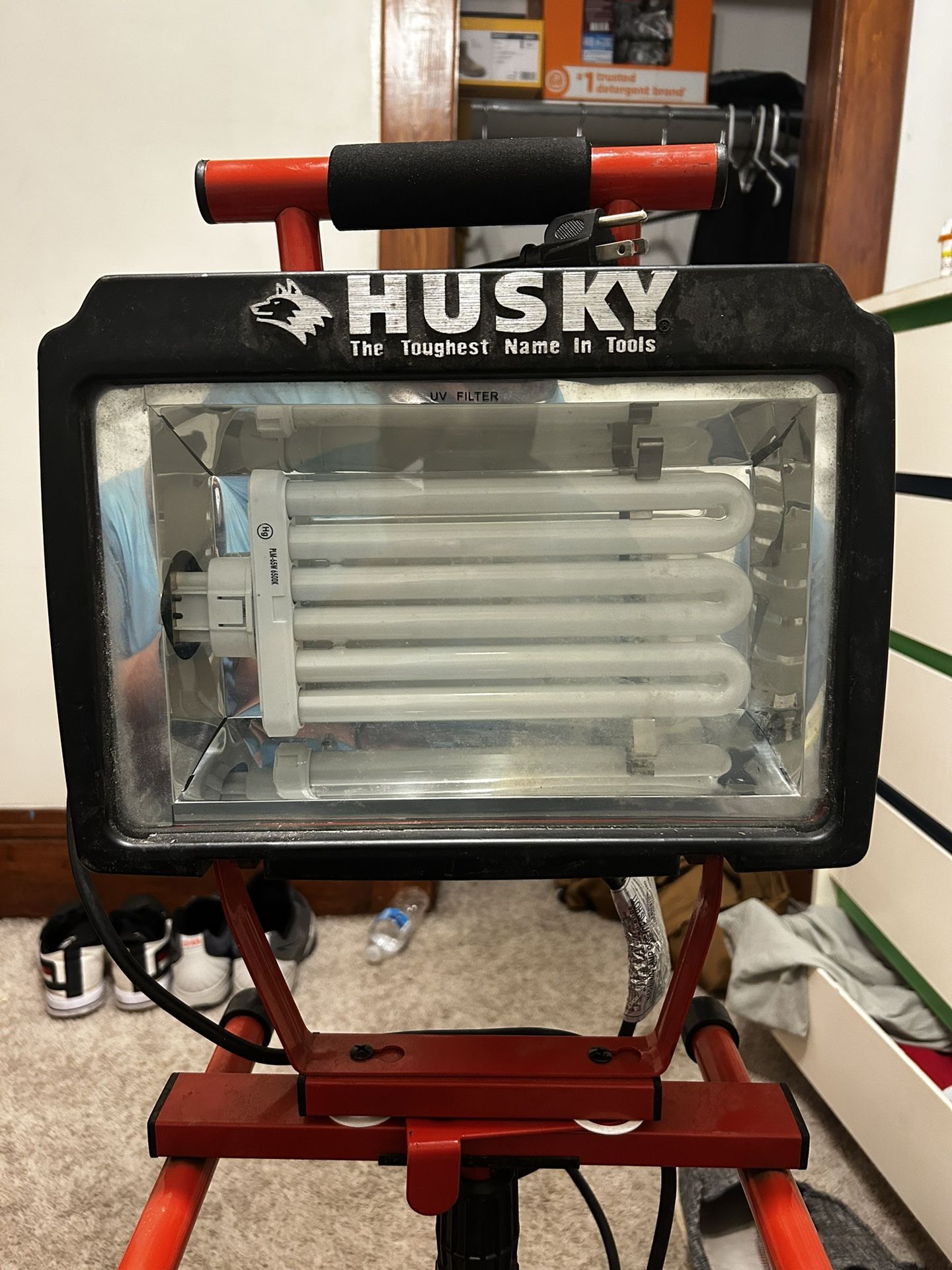 Husky 65W CFL Fluorescent work light