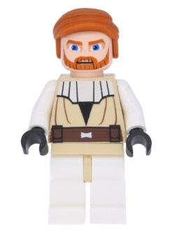 SW0197 Obi-Wan Kenobi - Clone Wars, Large Eyes
