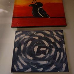 Fundraiser Canvas Art Paintings  For A Good Cause